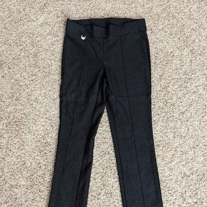 Rafaella Black Stretch Pants Pull UP